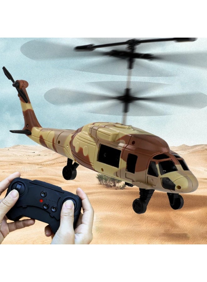 Lukadah Remote Control Military Helicopter Toy with 2.4GHz Controller – Realistic Army Camouflage RC Helicopter with Stable Flight, Durable Build & Easy Controls for Kids and Adults Indoor Outdoor Flying Fun - Image 4